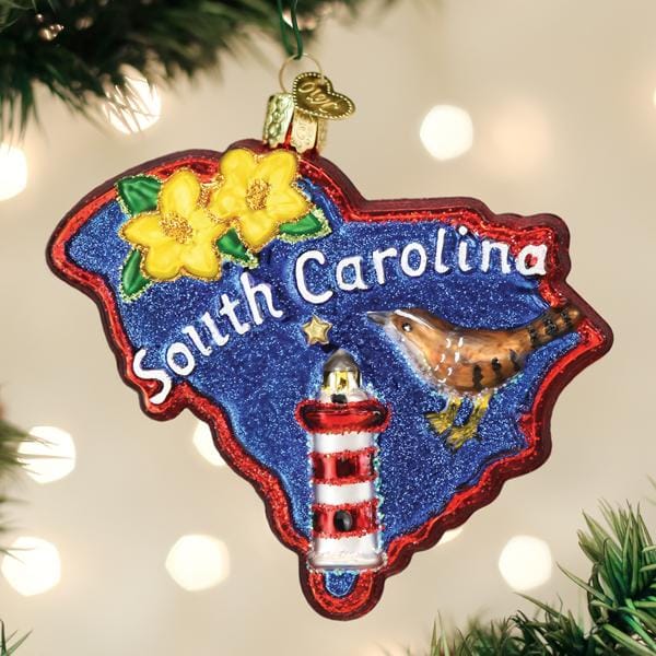 Old World Christmas 1 X 4 X 4.5 / 36297 State Of South Carolina Ornament