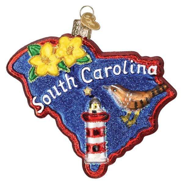 Old World Christmas 1 X 4 X 4.5 / 36297 State Of South Carolina Ornament