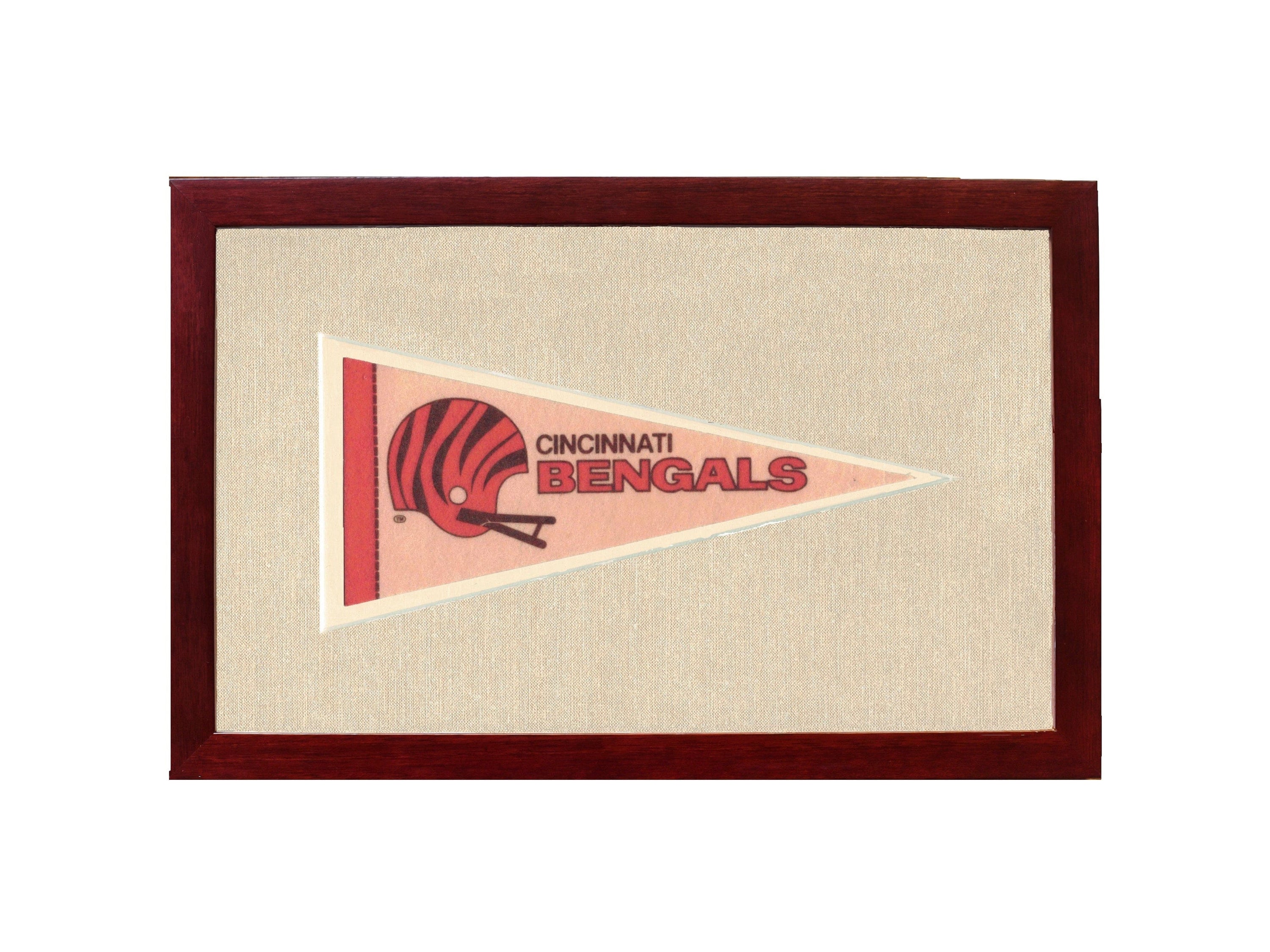Americana Memories Vintage Pennants and Memorabilia Vintage Cincinnati Bengals Pennant