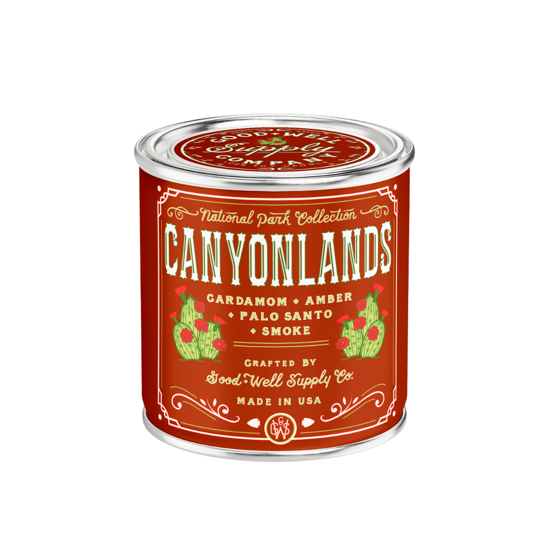 Good & Well Supply Co Candles Canyonlands National Park Candle