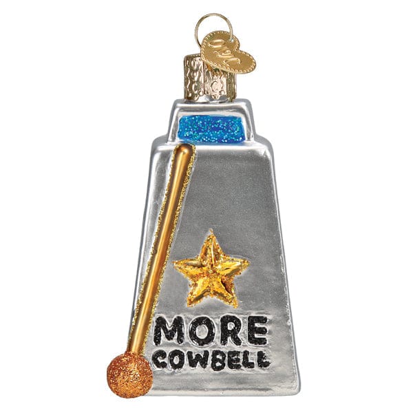 Old World Christmas 3.25 X 2 X 1.5 / 38063 Cowbell Ornament