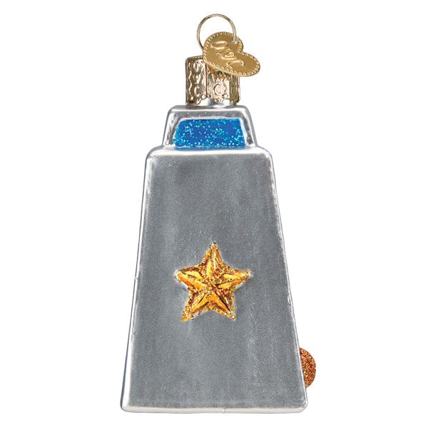 Old World Christmas 3.25 X 2 X 1.5 / 38063 Cowbell Ornament