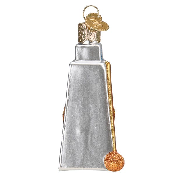 Old World Christmas 3.25 X 2 X 1.5 / 38063 Cowbell Ornament