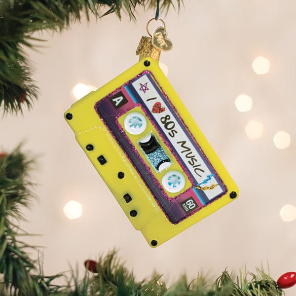 Old World Christmas 4 X 2.25 X 0.75 / 38112 I Love The 80s Ornament