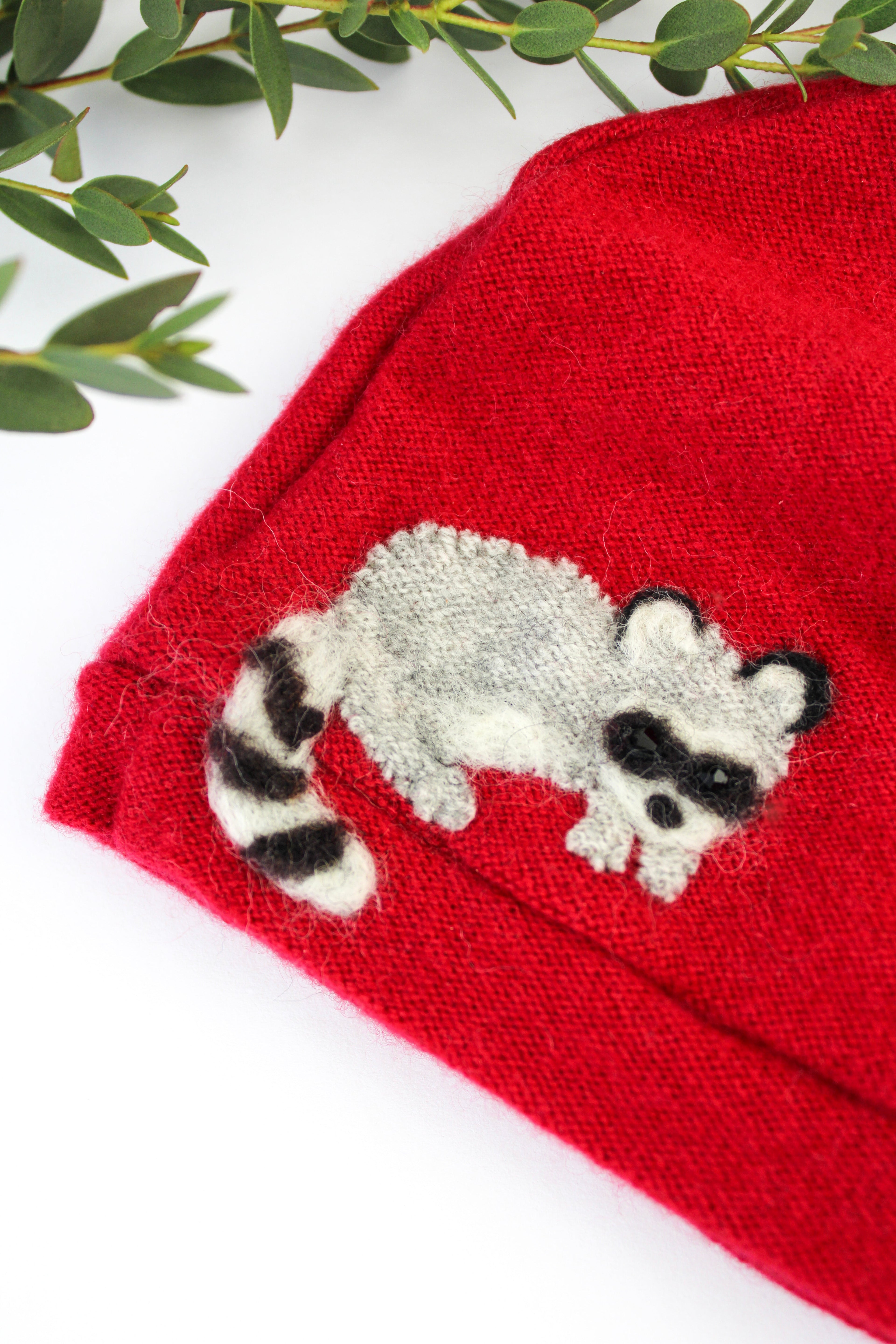Raccoon Cashmere Hat - Baby - My American Goods