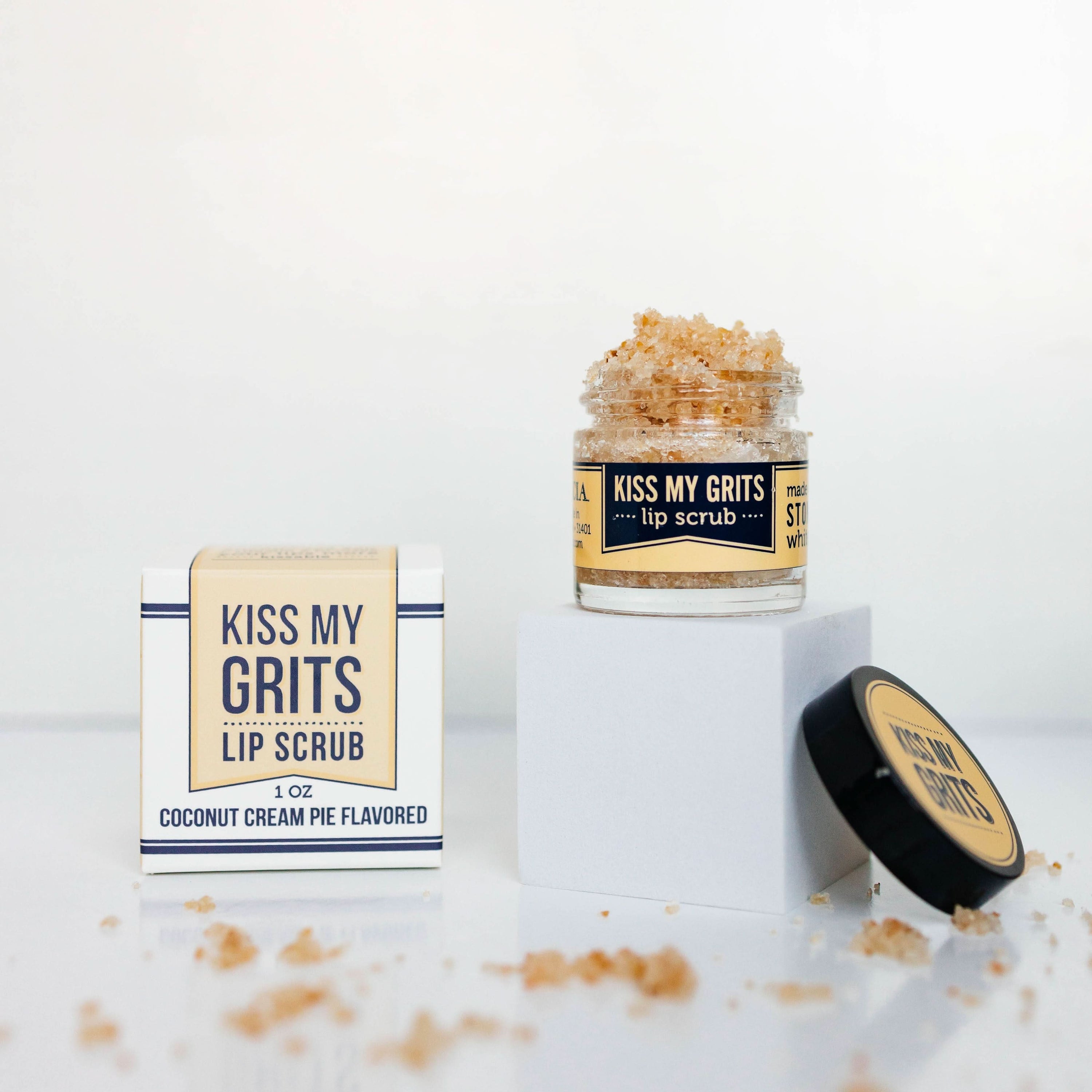 Salacia Salts Bath & Body Coconut Cream Pie Kiss My Grits Lip Scrub
