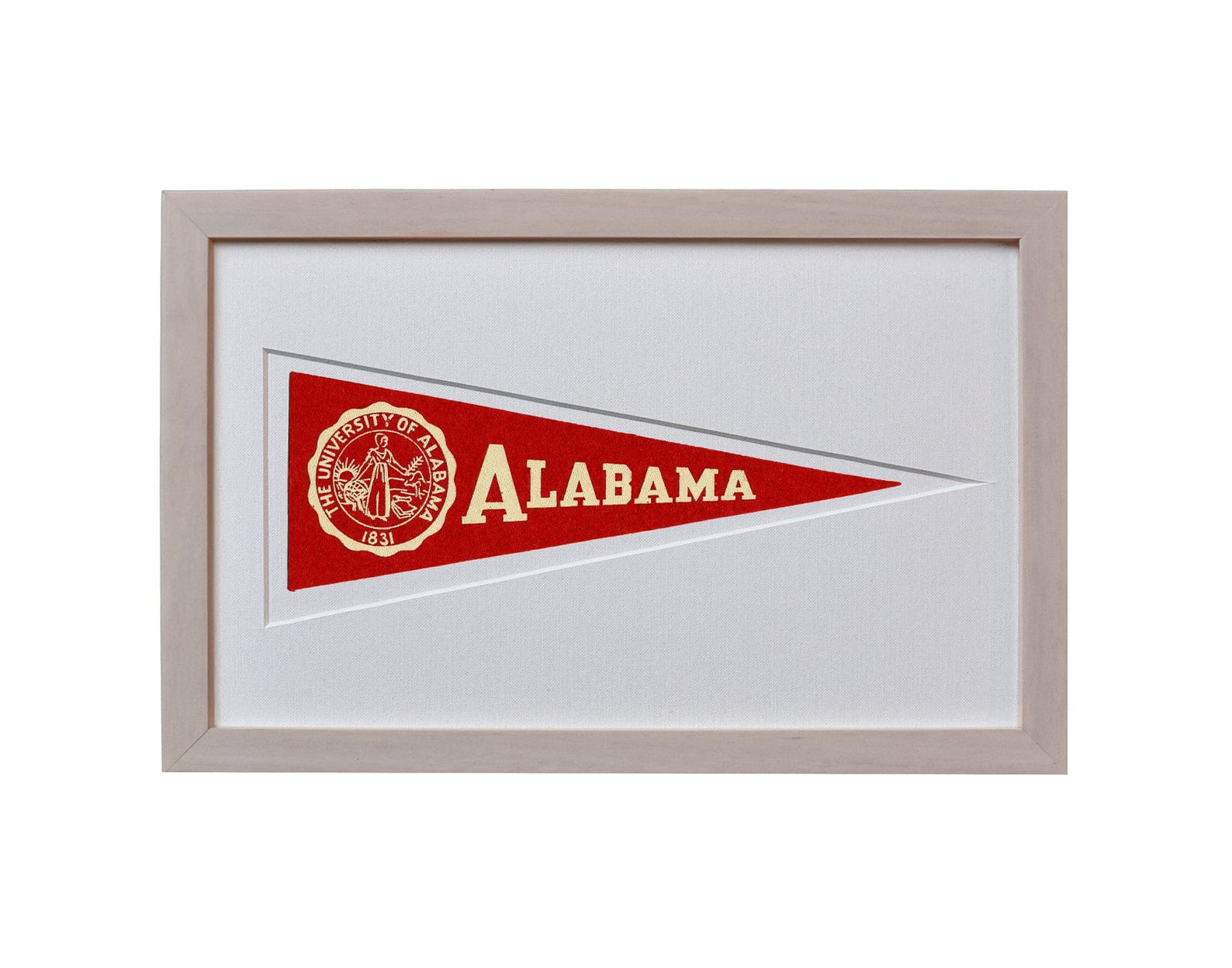 Vintage University of Alabama Hormel Pennant - My American Goods