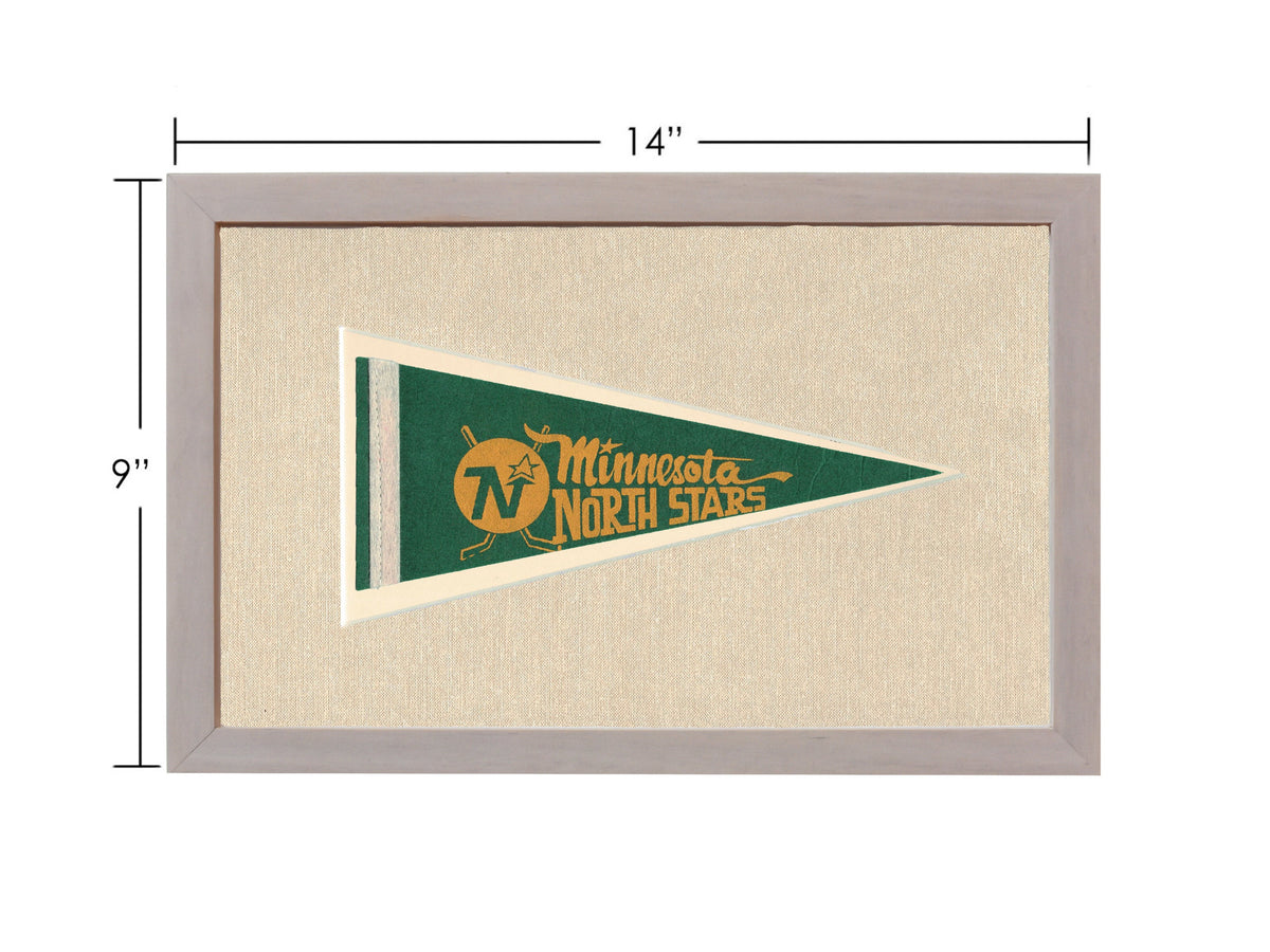 Vintage Minnesota North Stars Pennant