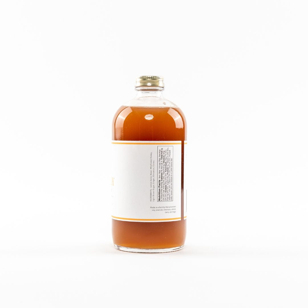 Hot Toddy Mix (Honey, Lemon & Ginger), 16oz - My American Goods