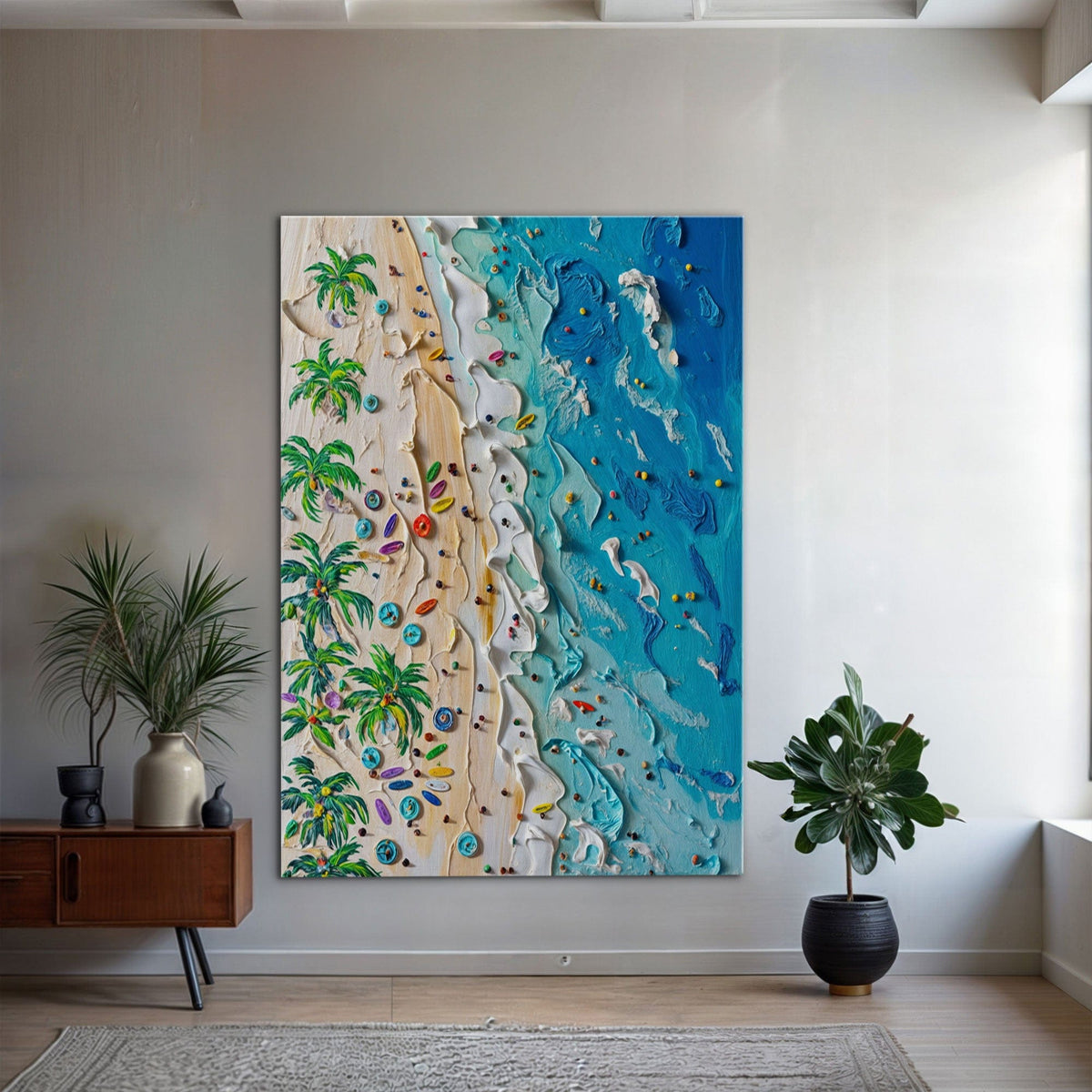 Tailored Canvases Canvas Beach Days Wall Art