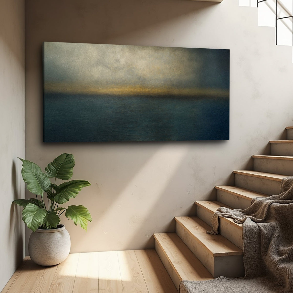 Tailored Canvases Canvas Waterscape Abstract Wall Art