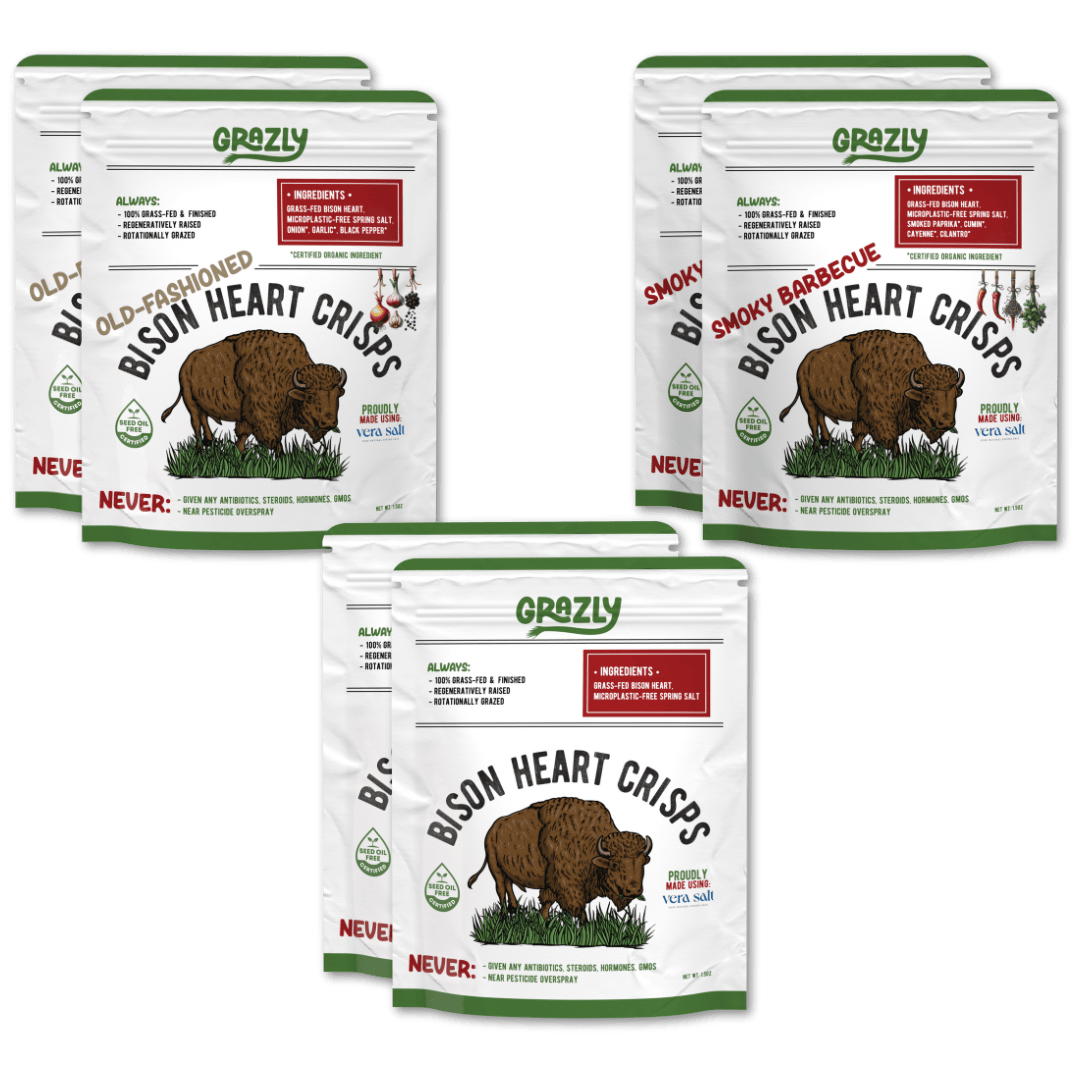 Bison Heart Crisp Variety Pack - My American Goods
