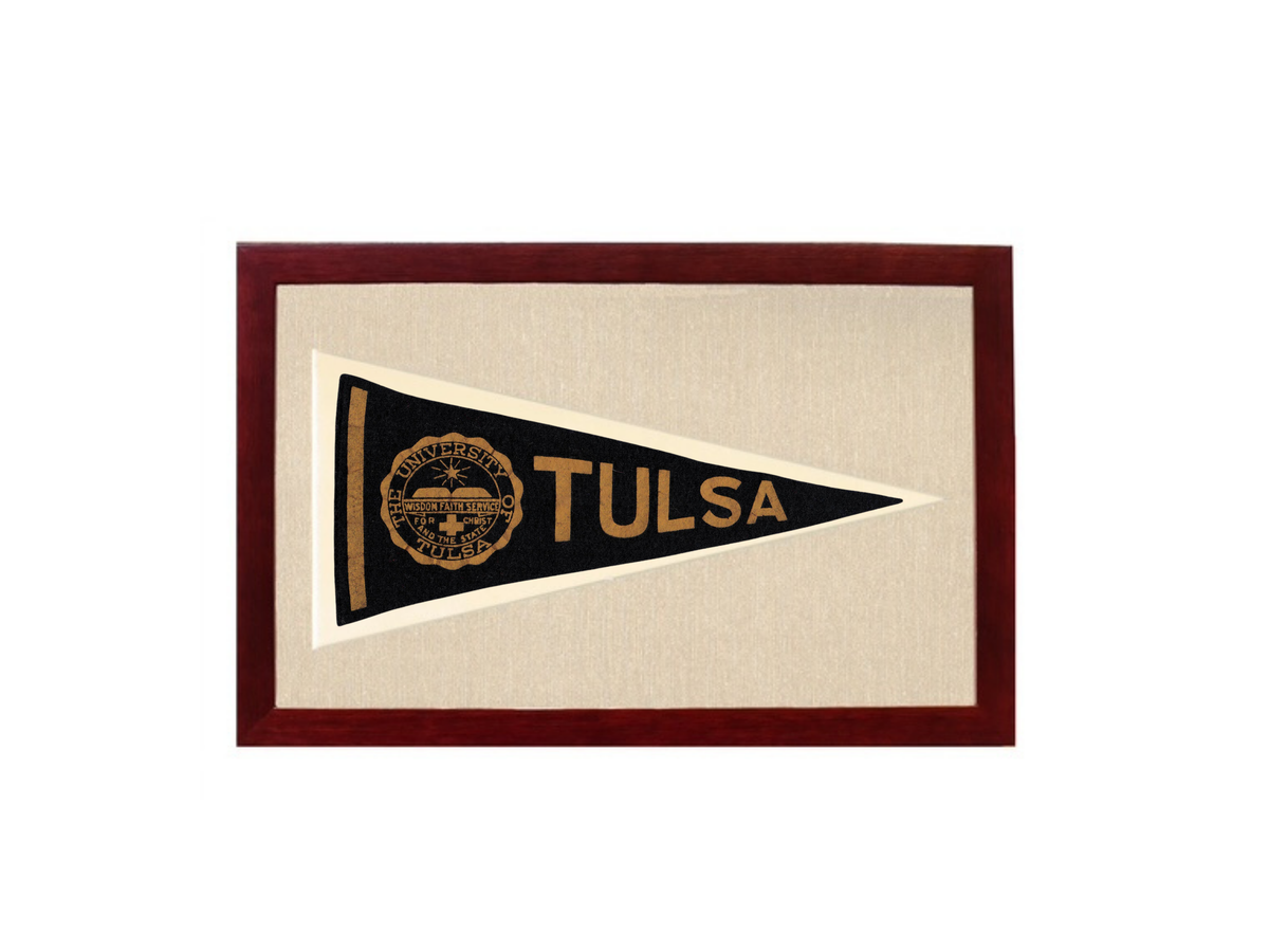 Vintage Tulsa Pennant
