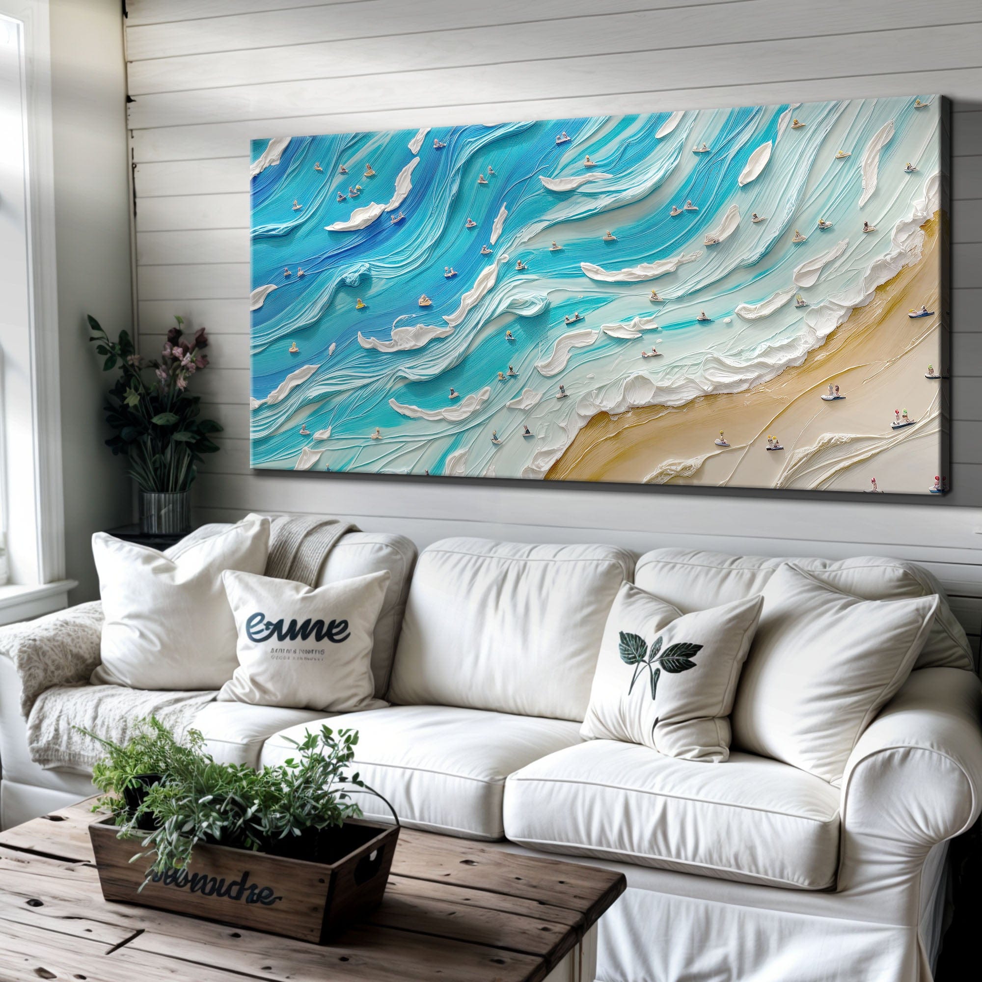 Tailored Canvases Canvas Beach Days Wall Art V