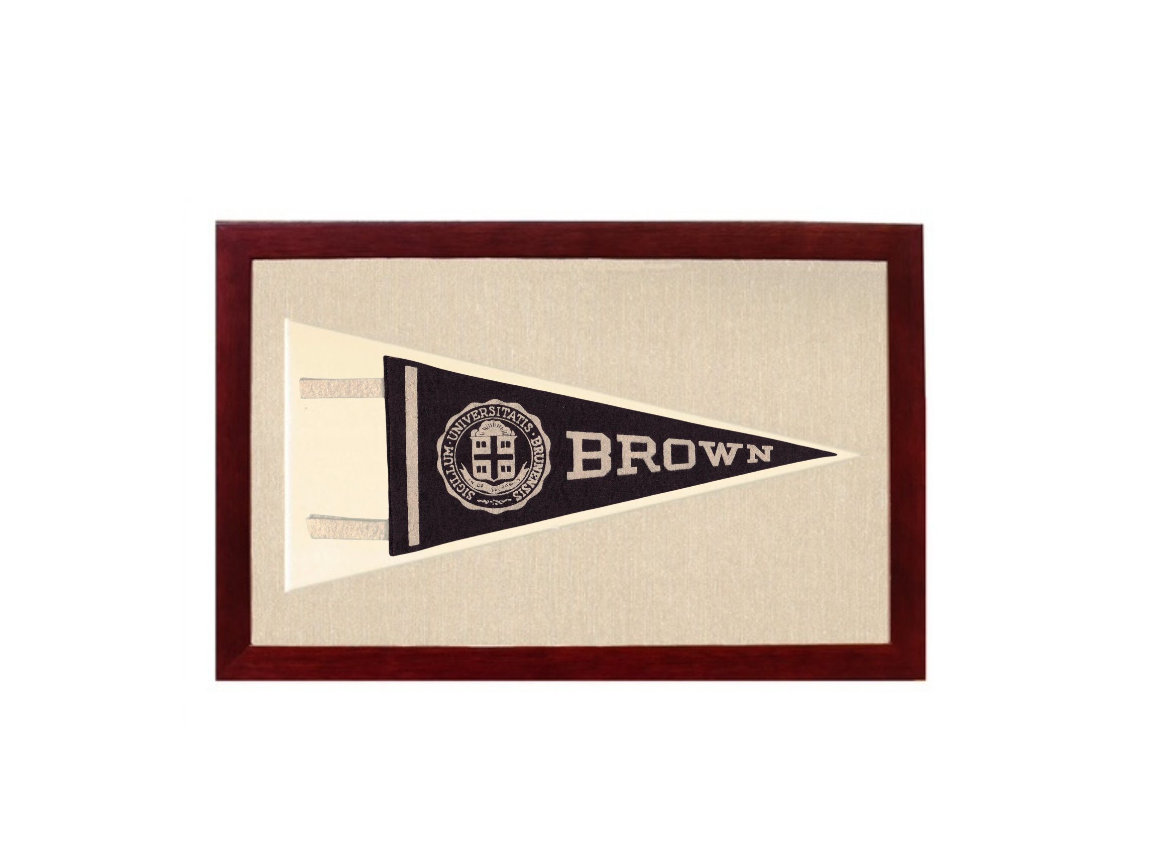 Vintage Brown University Pennant