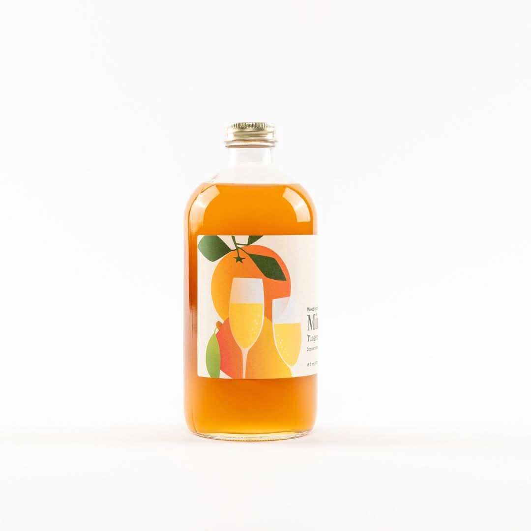 Wood Stove Kitchen Tangerine & Mango Drink Syrup, 16 fl oz