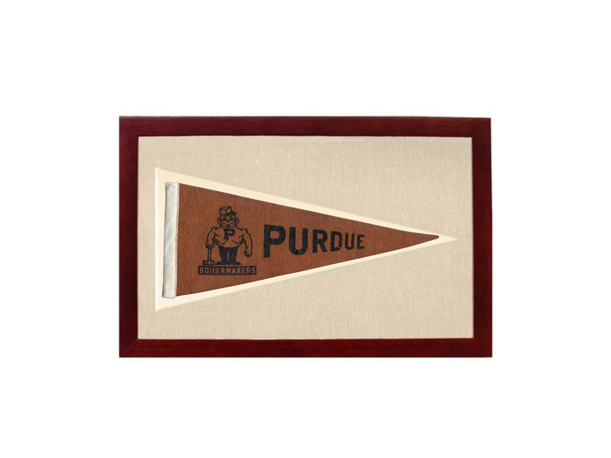Vintage Purdue Pennant
