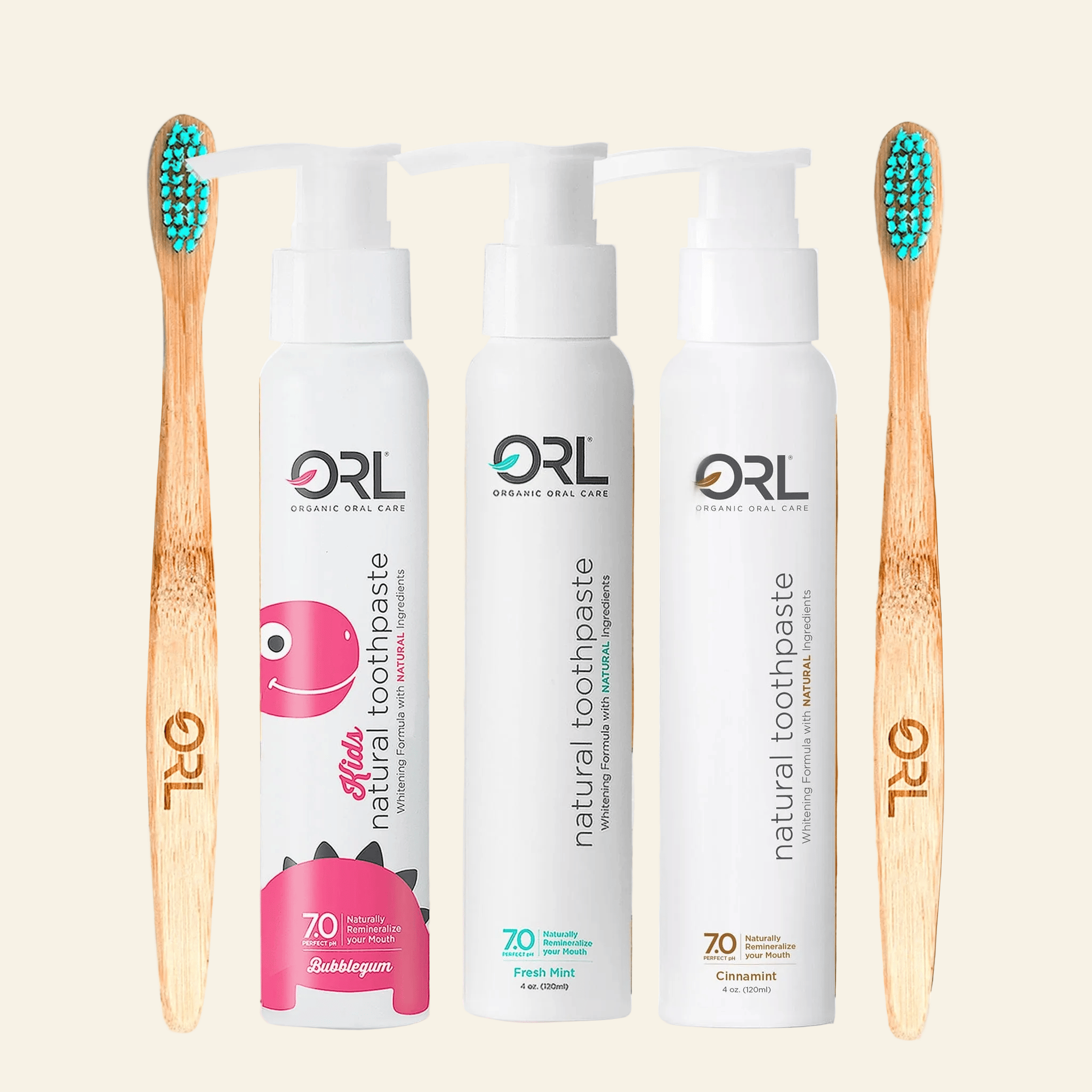 ORL Bundle ORL Natural Hydroxyapatite Toothpaste 3-Peat Bundle