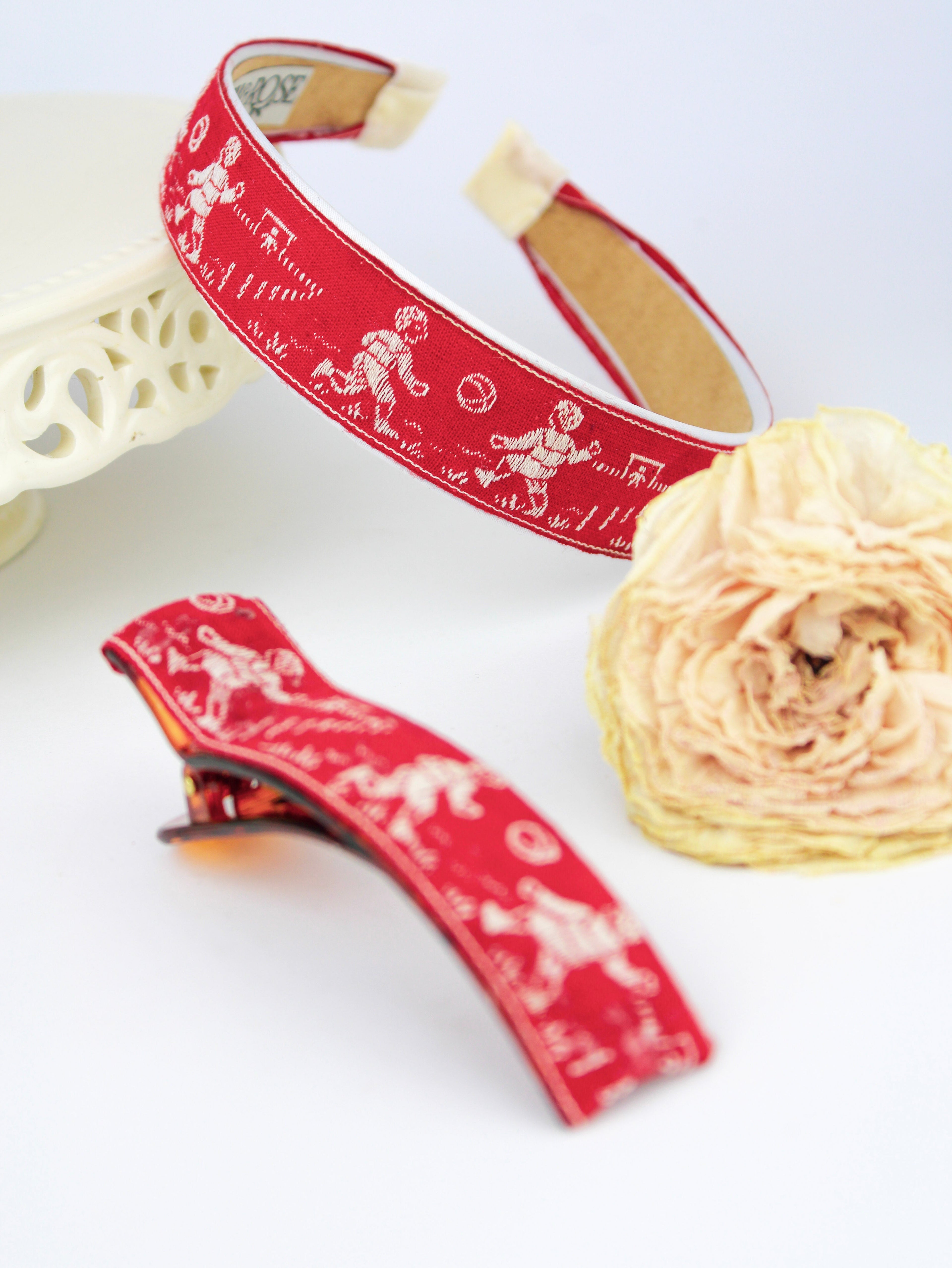 French Football Soccer Hair Clip - My American Goods