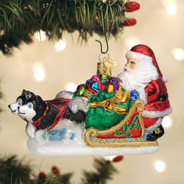 Old World Christmas 3.5 X 5.5 X 2 / 40338 Santa&