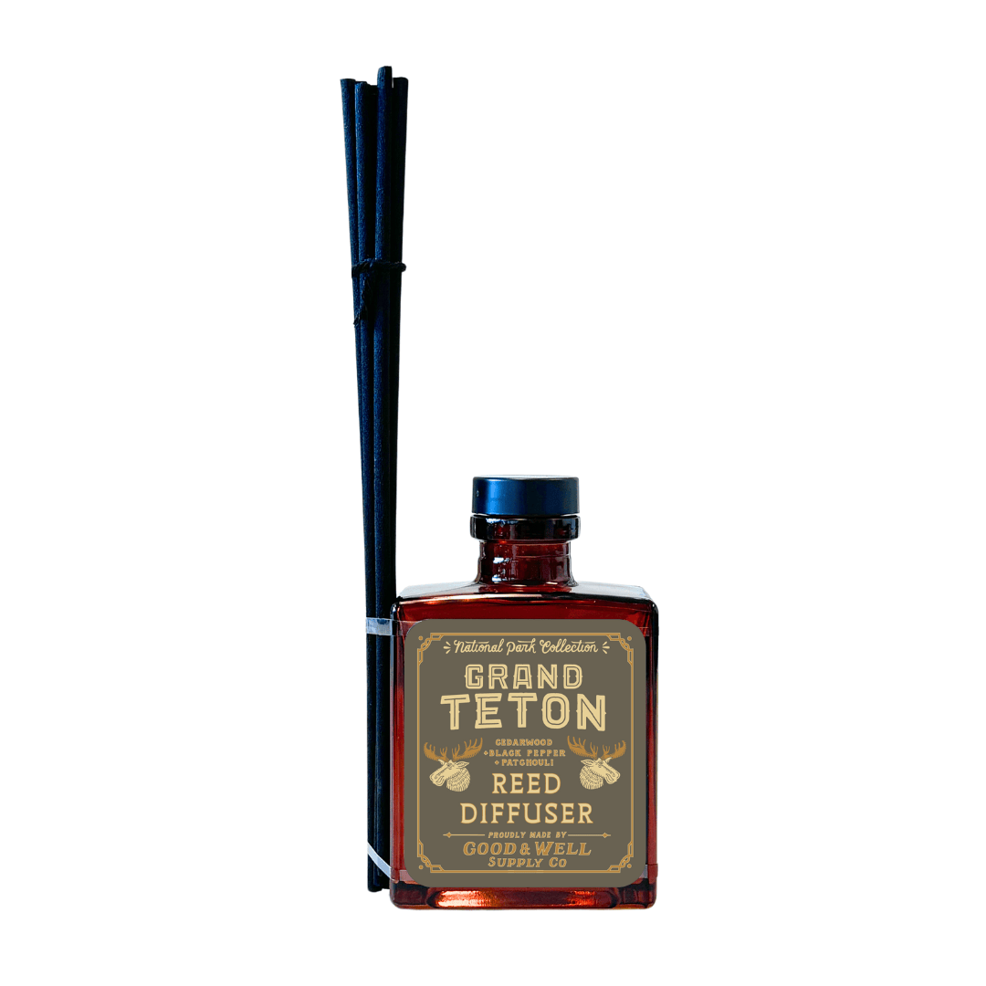 Good & Well Supply Co. Grand Teton National Park Reed Diffuser