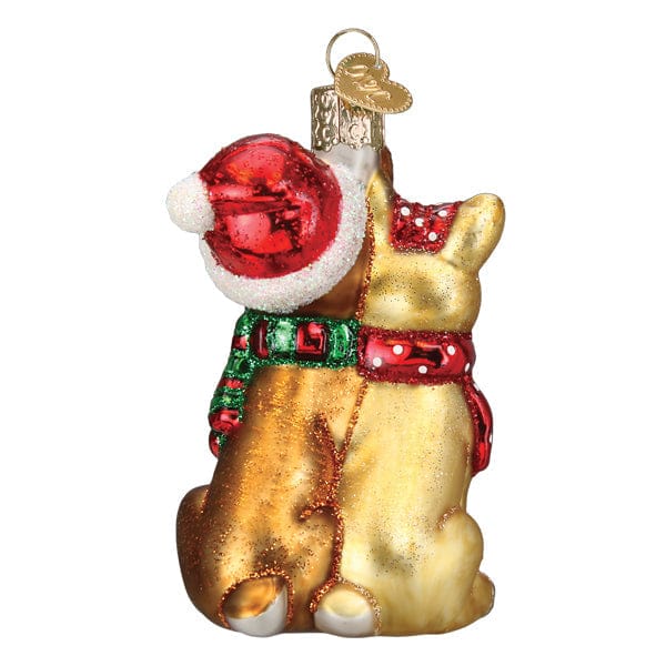 Old World Christmas 3.5 X 2.25 X 2 / 44204 Rudolph® And Clarice™ Ornament