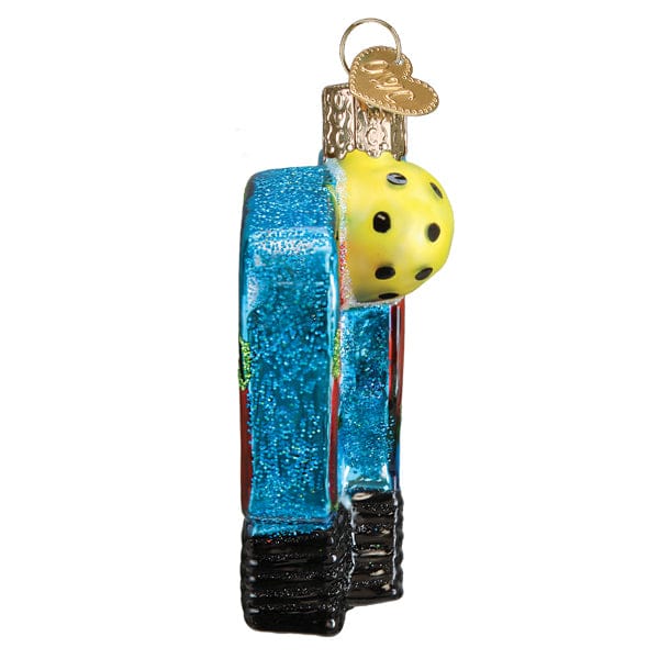 Old World Christmas 3.75 X 3.5 X 1.5 / 44235 Pickleball Paddles Ornament