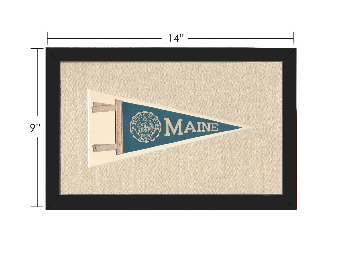 Vintage University of Maine Pennant