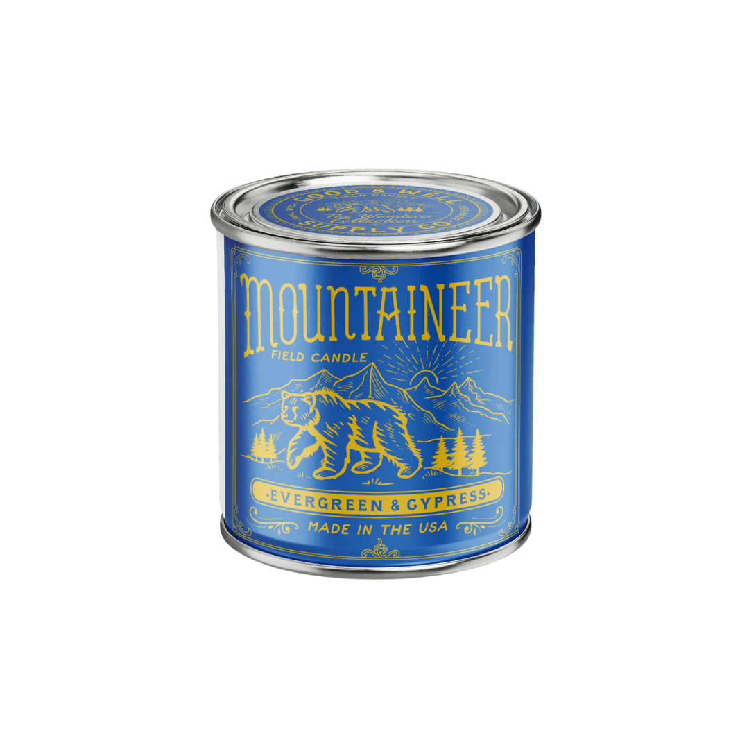 Good & Well Supply Co Candles Half Pint / 8oz / Cotton Mountaineer Field Candle