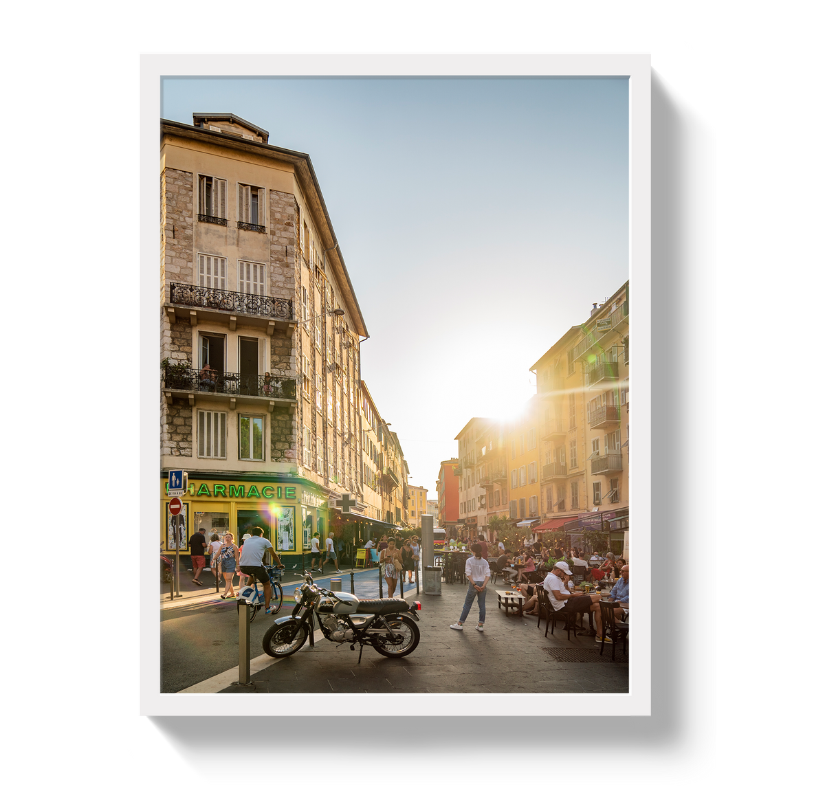 Sunset in Nice