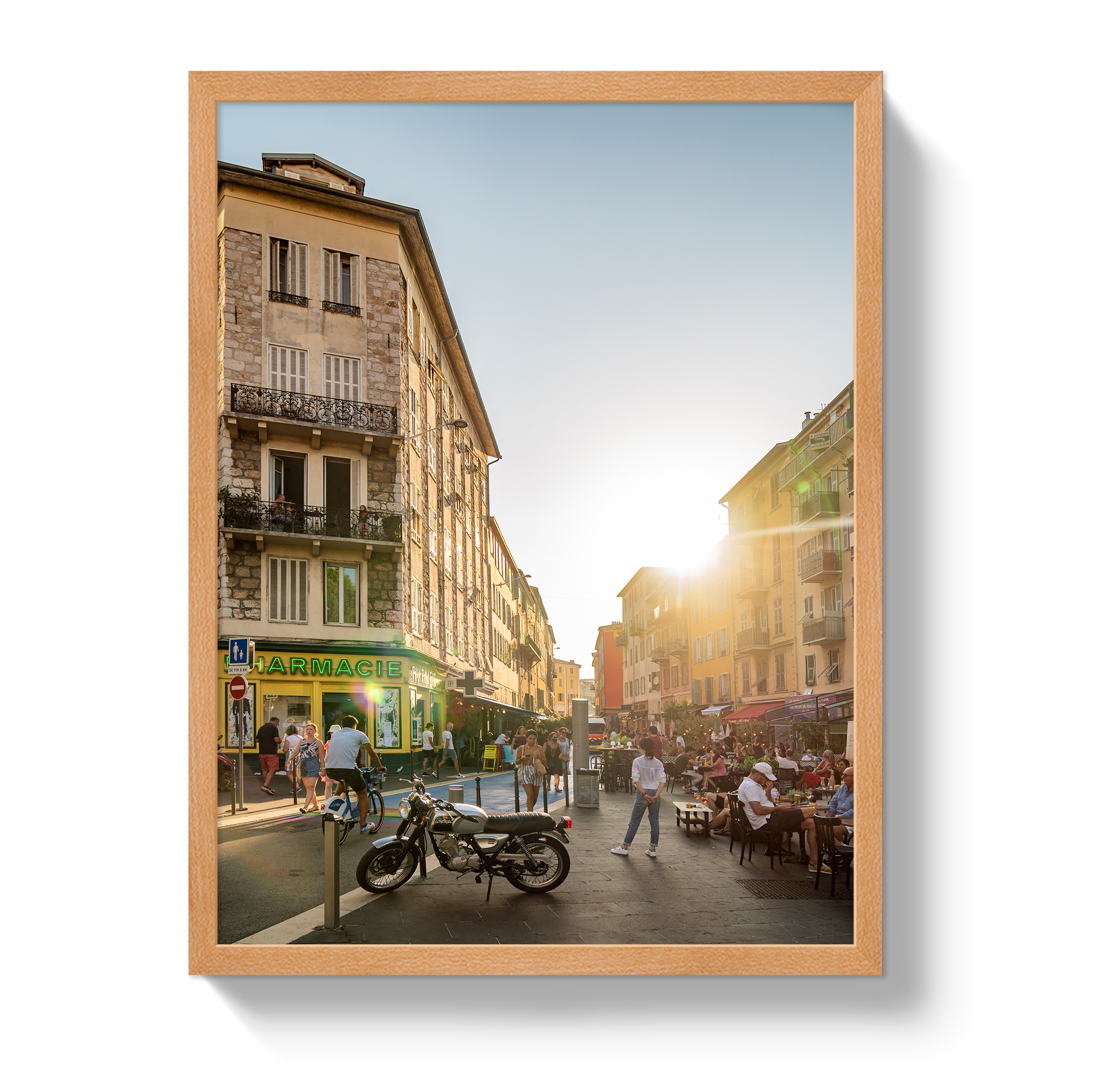 Sunset in Nice