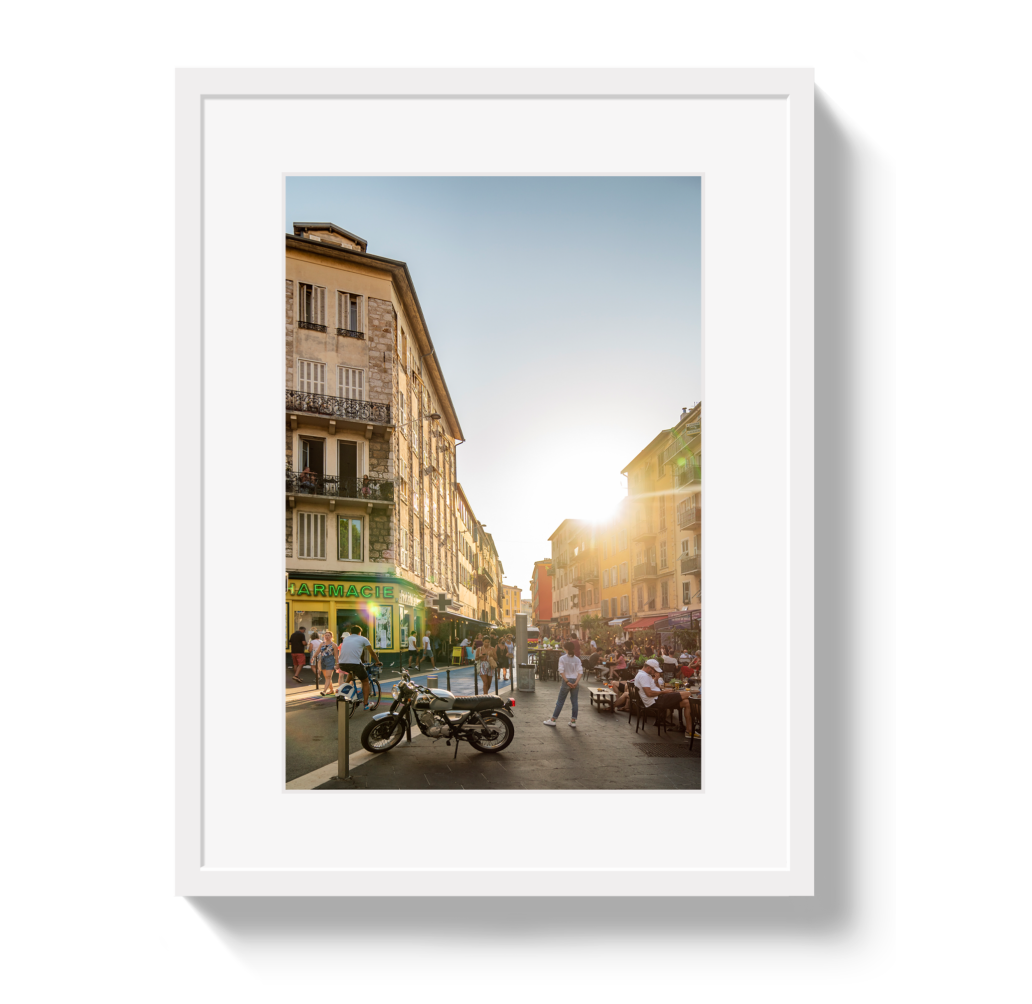 Sunset in Nice