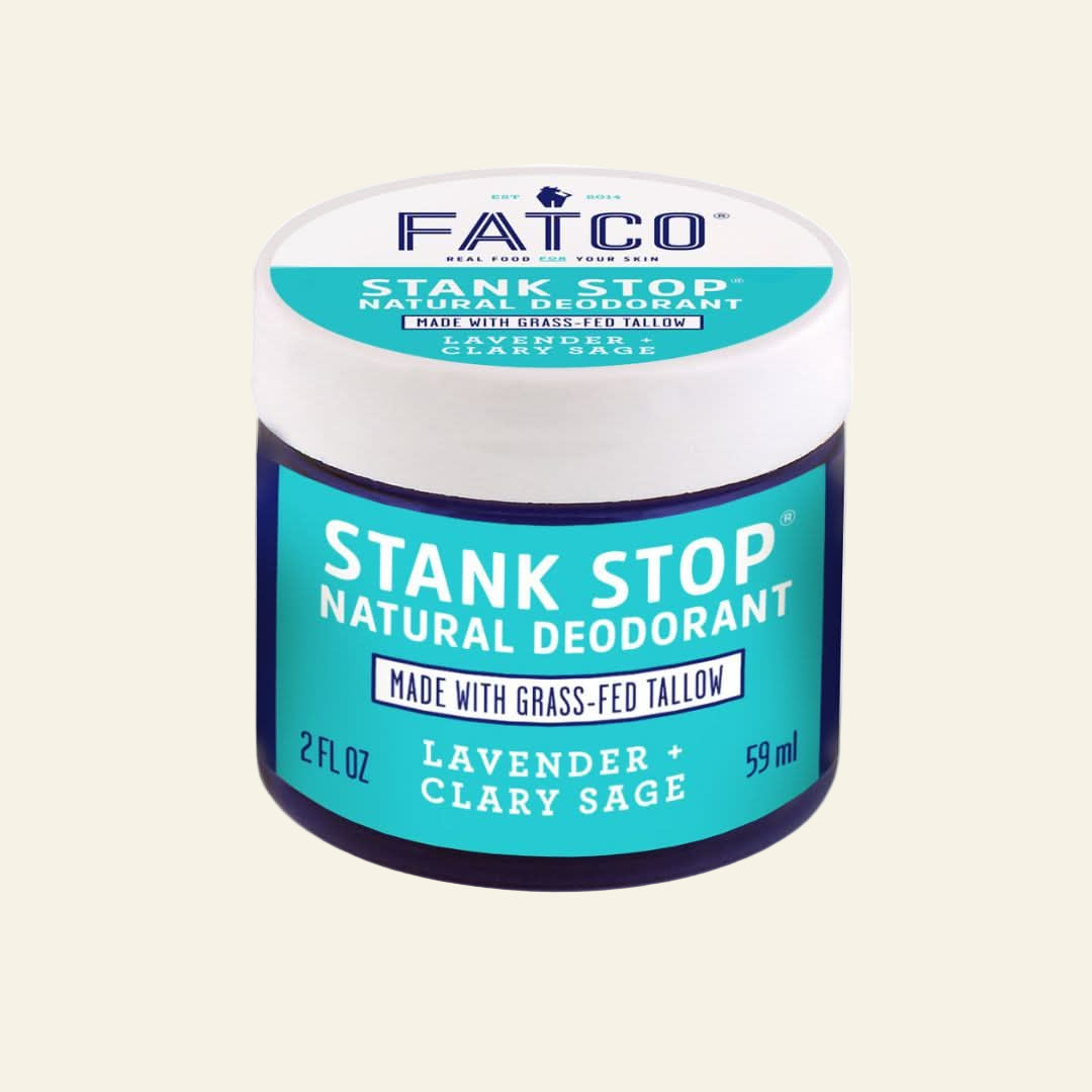 Stank Stop Cream Deodorant, Lavender+Sage, 1 Oz - My American Goods