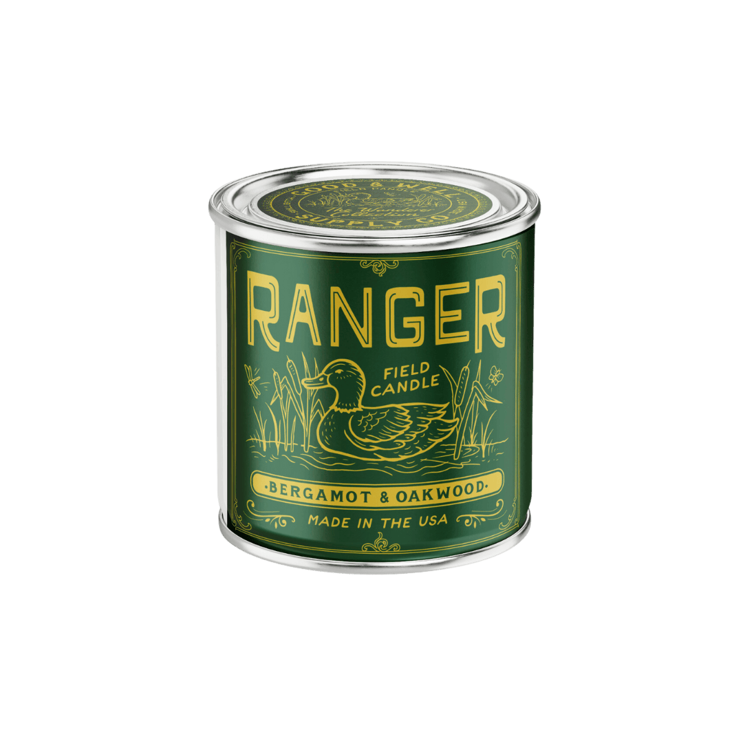 Good & Well Supply Co Candles Half Pint / 8oz / Cotton Wick Ranger Field Candle
