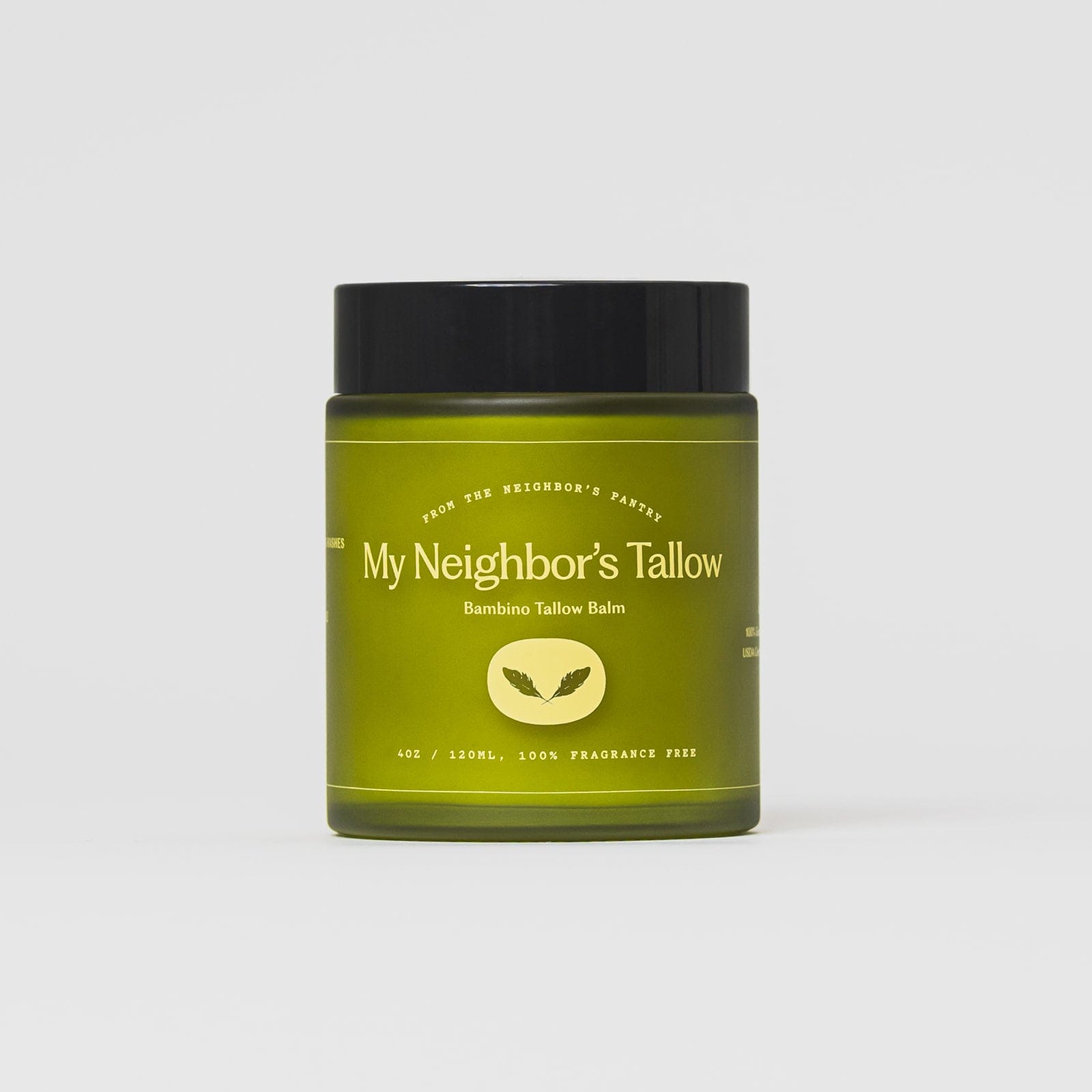 My Neighbor’s Local Grass-Fed Tallow Balm 4oz Bambino Balm - Fragrance Free Tallow