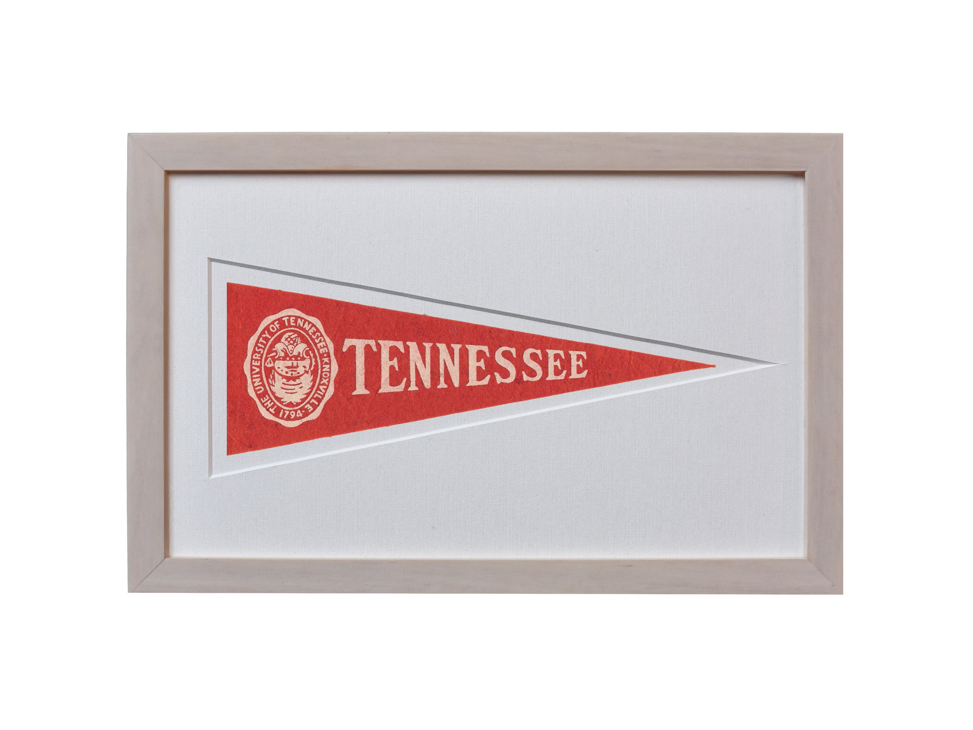 Vintage University of Tennessee Hormel Pennant