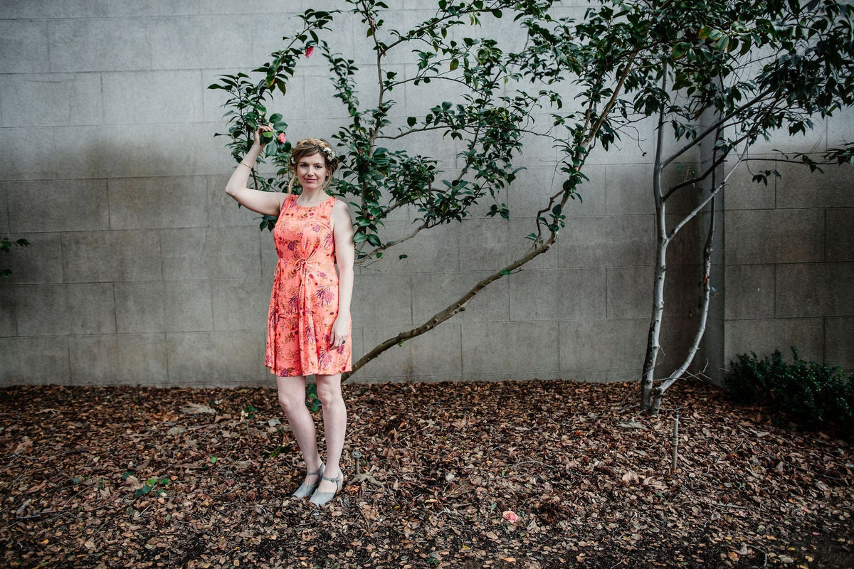Field Day Dress Tia Dress in Coral Floral
