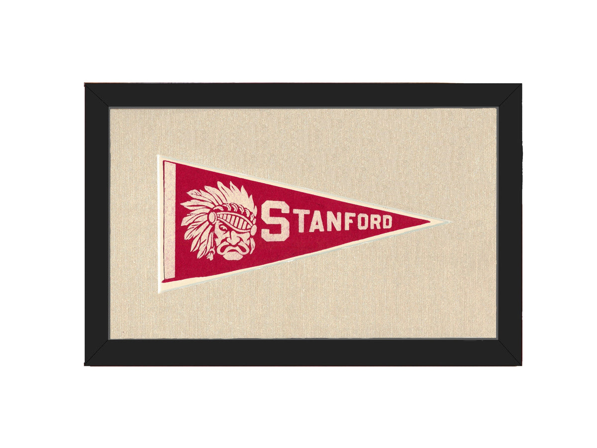 Americana Memories Vintage Pennants and Memorabilia Vintage Stanford University Pennant