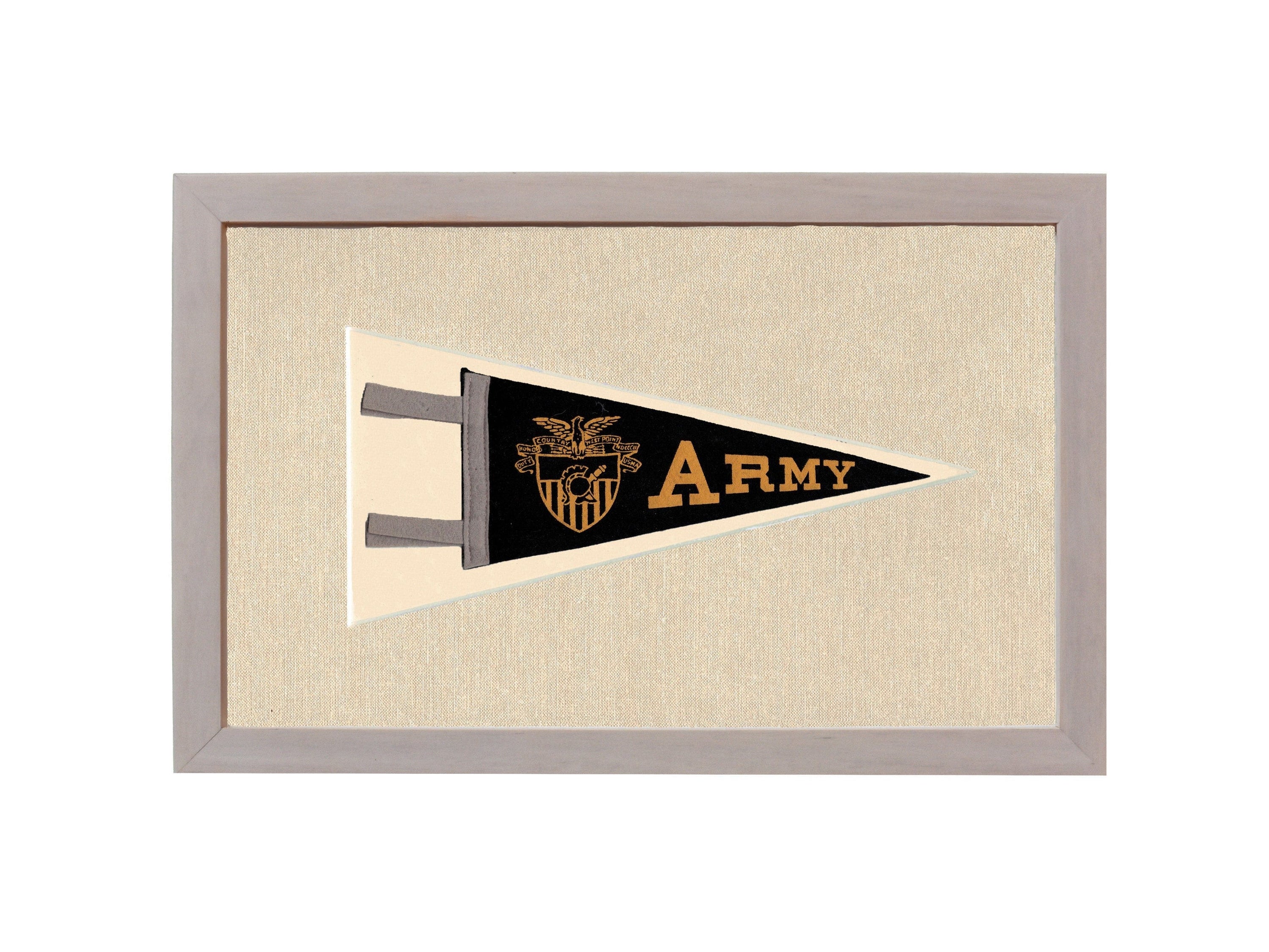 Americana Memories Vintage Pennants and Memorabilia Vintage Army Pennant