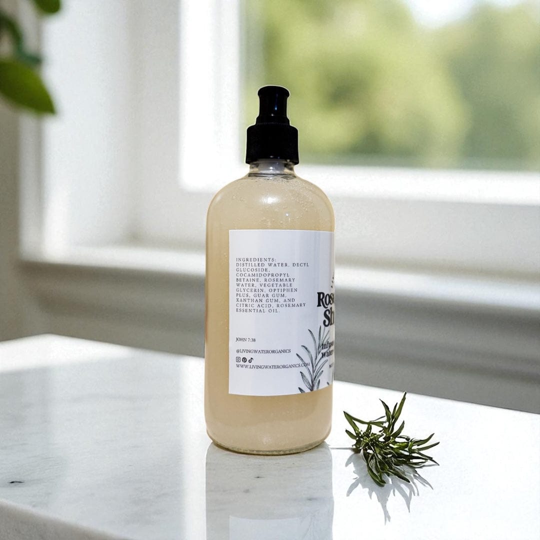 Living Water Organics Rosemary Shampoo