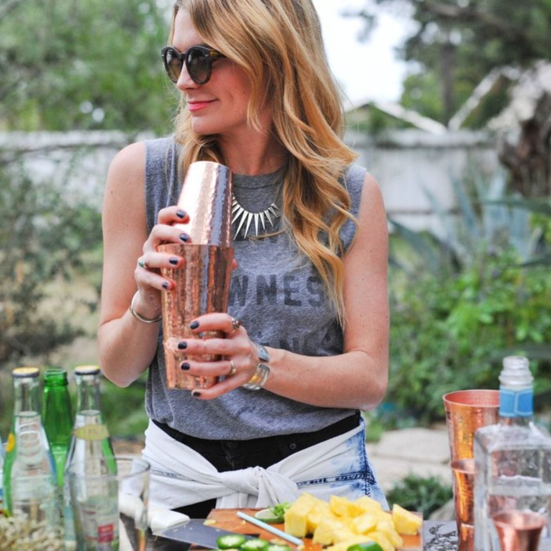 Boston Copper Cocktail Shaker Set