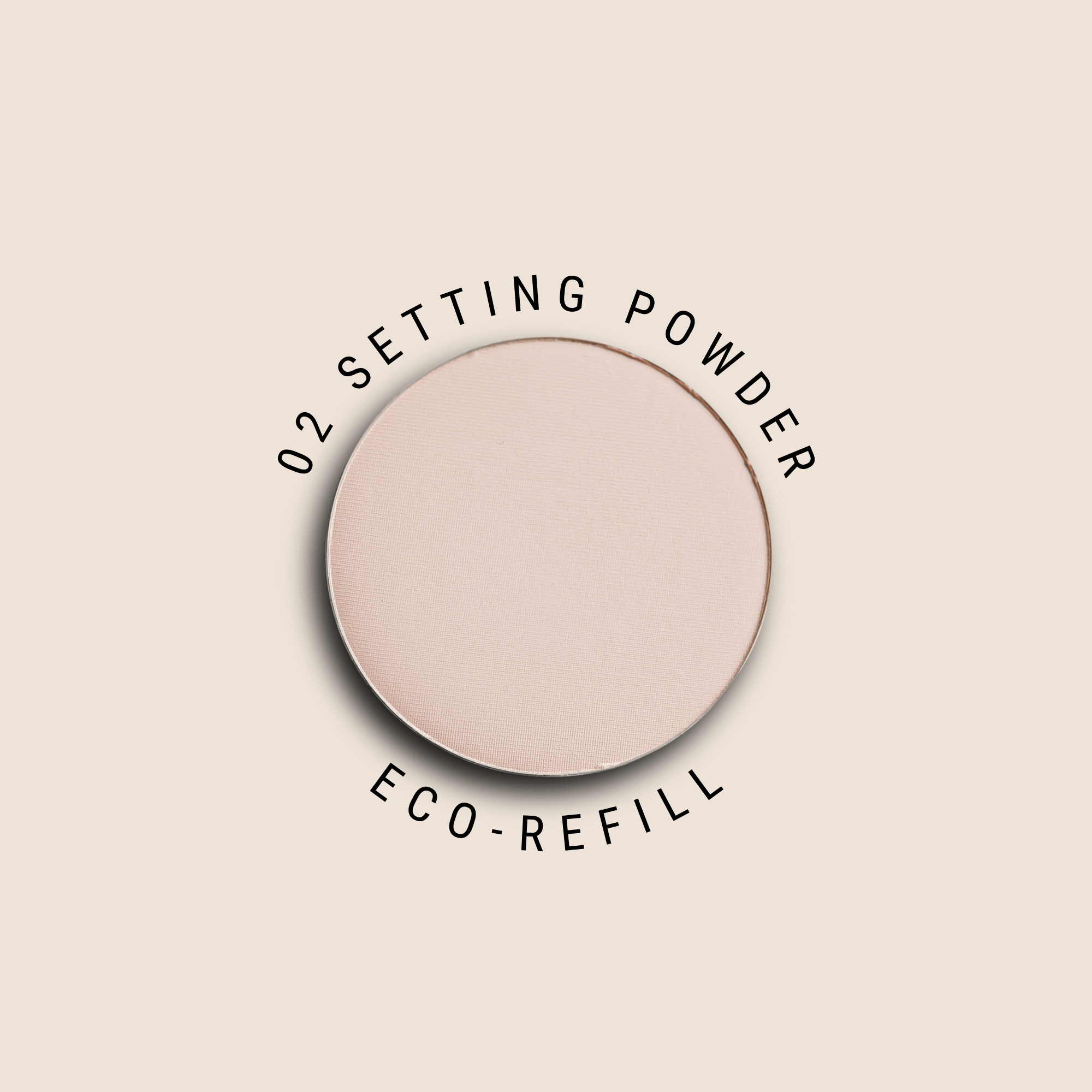 Candid Naturals 02 Sheer Medium / ECO-Refill ONLY Pressed Setting Powder