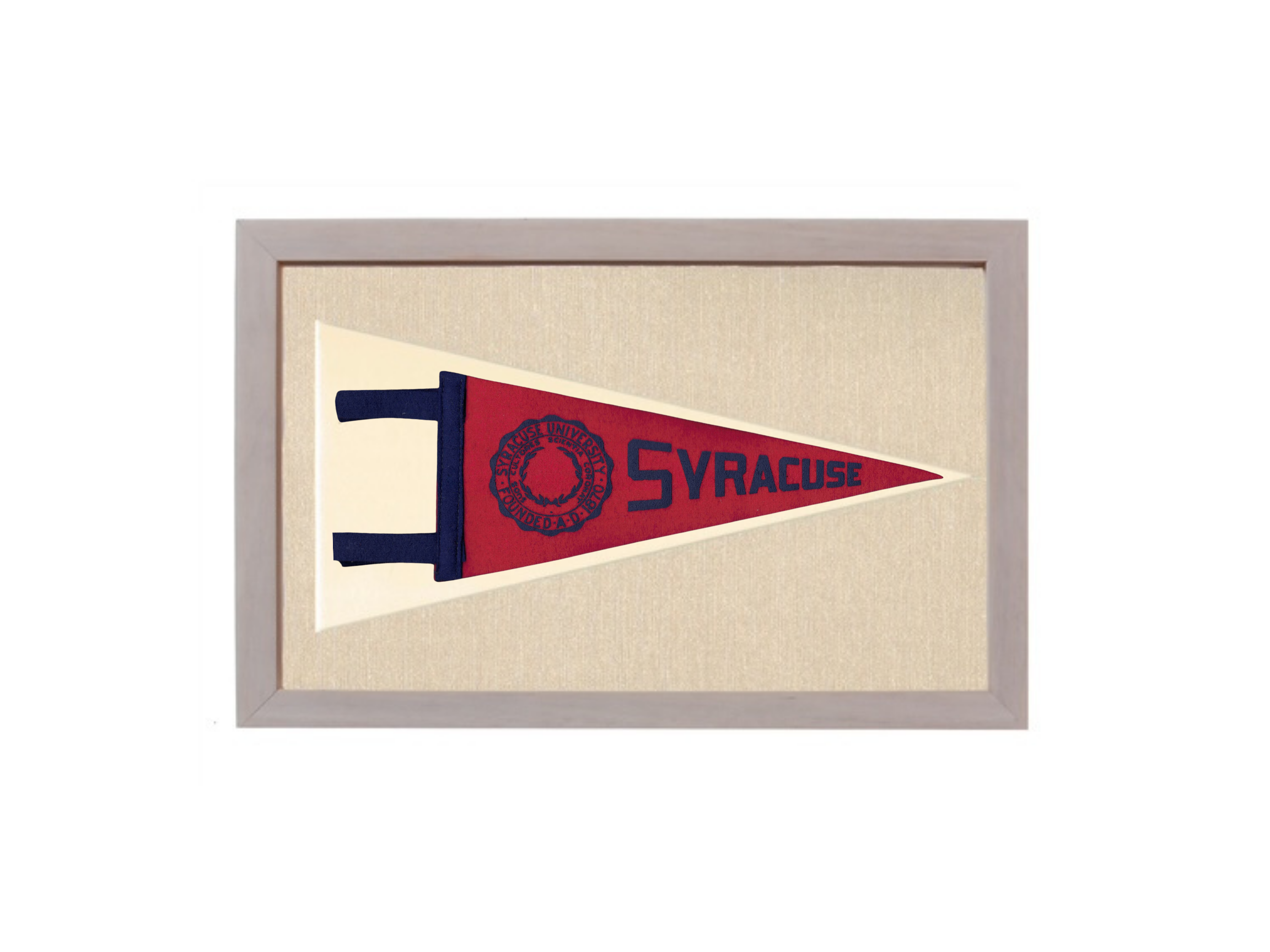 Vintage Syracuse University Pennant