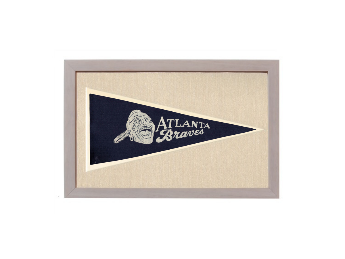 Vintage Braves Pennant