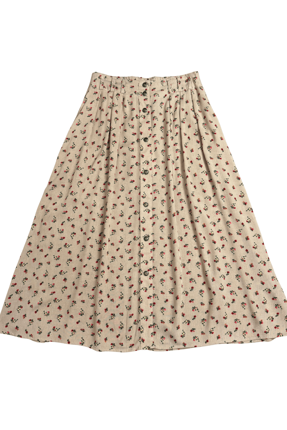 Field Day Skirt Trices Skirt in Sand Floral Crepe