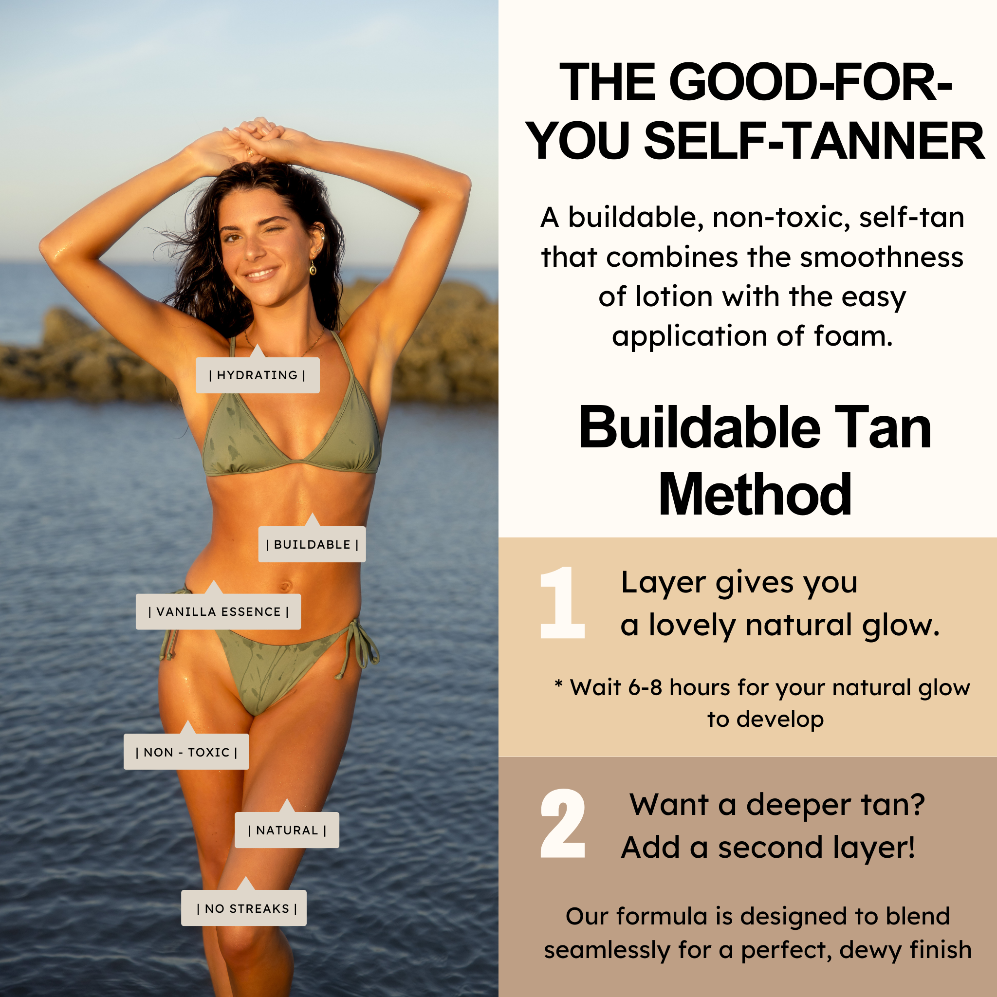 Non-Toxic Self-Tanner - My American Goods
