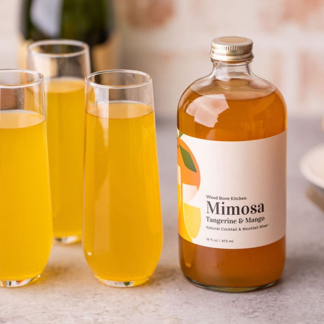 Wood Stove Kitchen Tangerine & Mango Drink Syrup, 16 fl oz