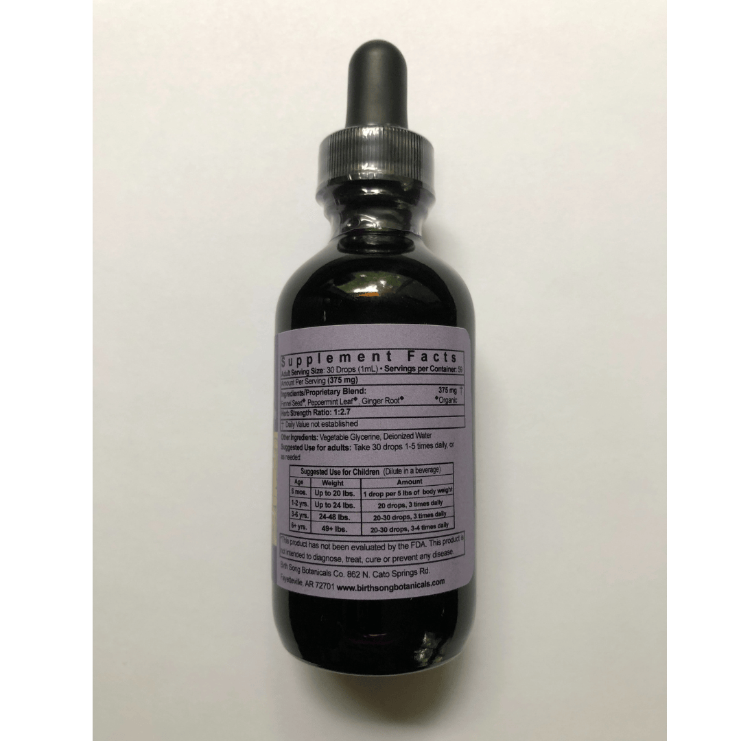 Birth Song Botanicals Co. Tinctures Stomach Soother – Herbal Digestive Blend