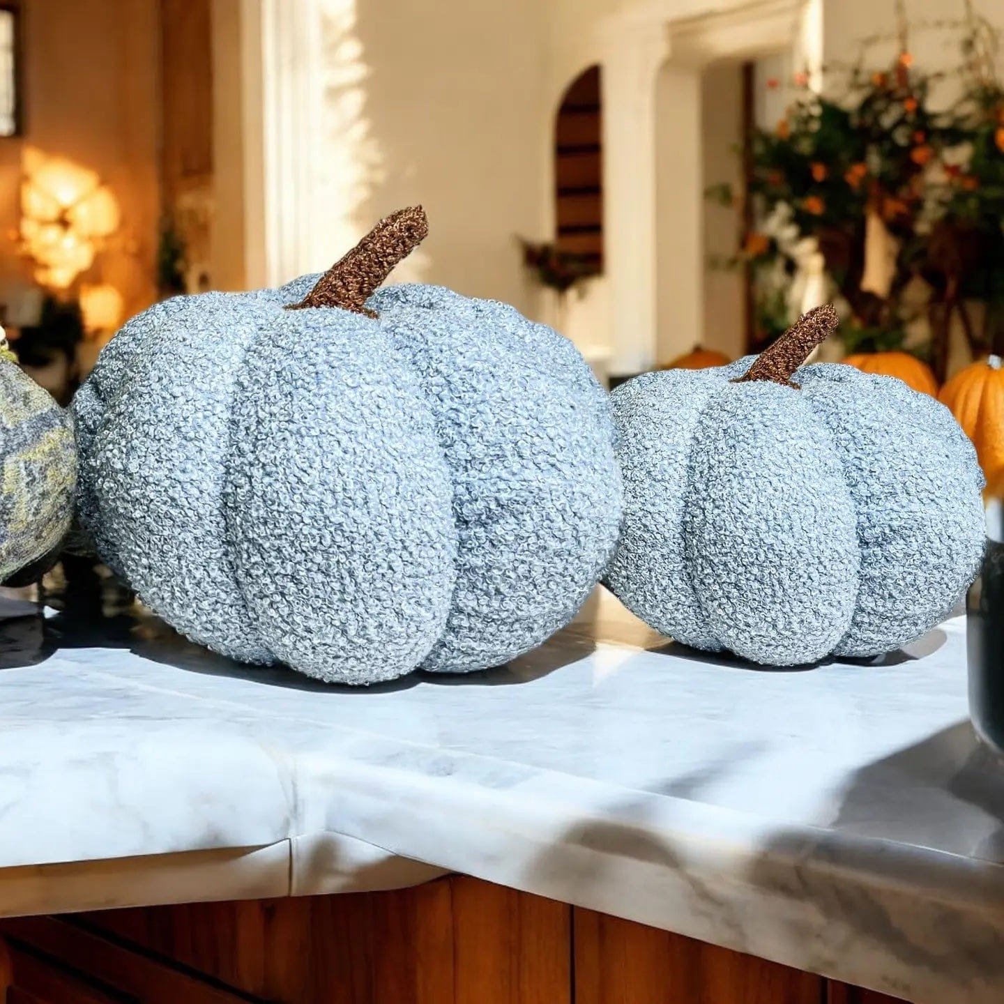 Gia Roma throw pillows Blue Pastel / Medium Blair Pumpkin