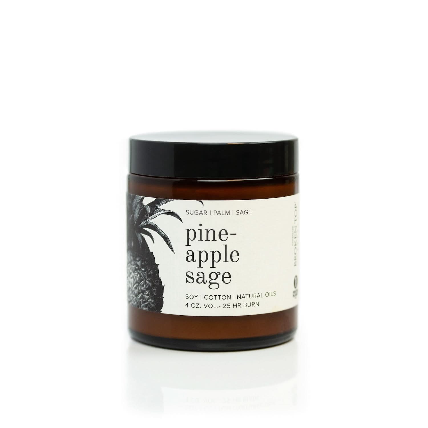 Broken Top Brands Candle 9oz Pineapple Sage Soy Candle